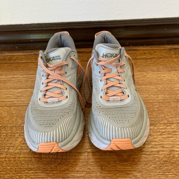 Hoka Shoes Hoka Bondi 7 Harbor Mistsharkskin Gray Womens Size 9